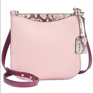 🌺Kate Spade Bag Margaux embossed Pink Snakeskin🌺